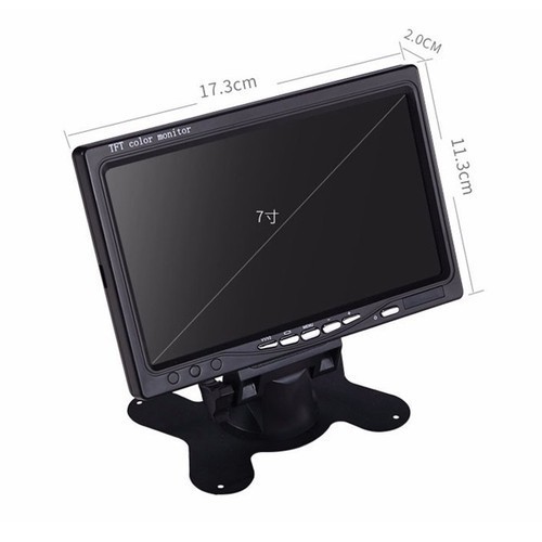 🔥HCM-Màn hình taplo cho xe ô tô loại 7 inch full HD, 2 cổng AV,có bảo hành 12 tháng_12-24V