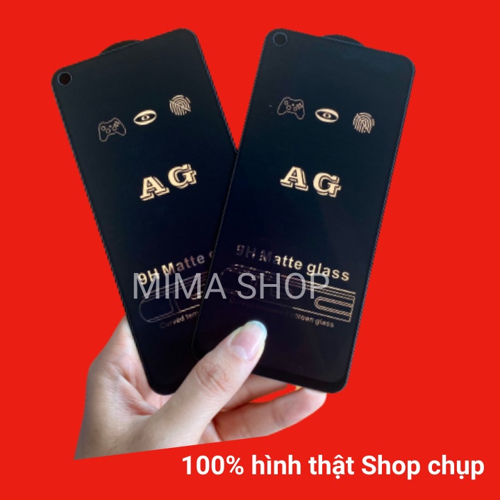 Kính cường lực Chống Vân Tay Nhám Xiaomi Mi 9T Pro Mi 10T Pro lIite 11T Pro 5G 12T Pro Mi 11 Lite 5G NE Full chống xước