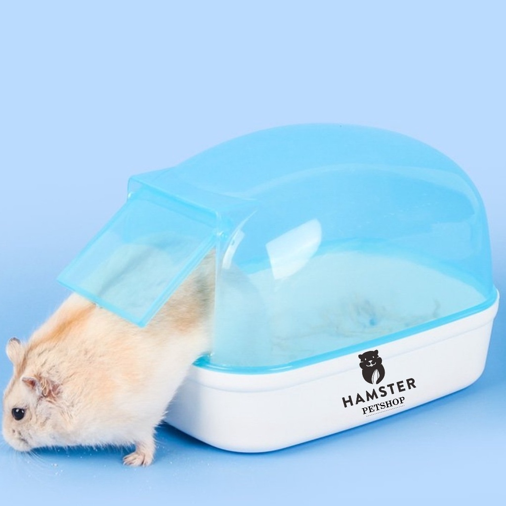 NHÀ TẮM TO CỬA LẬT CHO CHUỘT HAMSTER