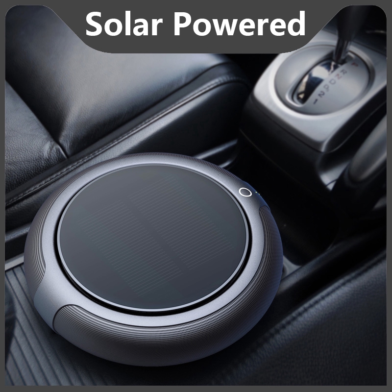 Solar car air purifier USB car with formaldehyde removal aromatherapy fresh air device domy