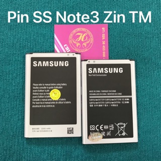 Pin Samsung Note3 zin theo máy-mới 100%