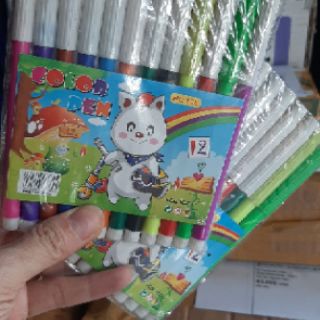 Bút lông 12 mầu
