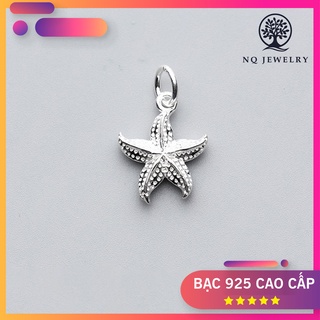 Charm bạc hình sao biển treo