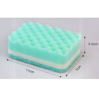 Miếng rửa chén bát bọt biển, mút rửa chén dày dặn thấm nước tốt giá sỉ