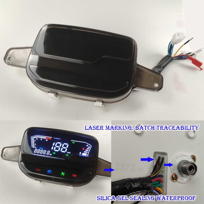 Đồng Hồ Đo Tốc Độ Điện Tử 100% Plug and Play YAMAHA Y110SS SS2 SS1 Y110 SS110 F1ZR SRE Sx Crypton R