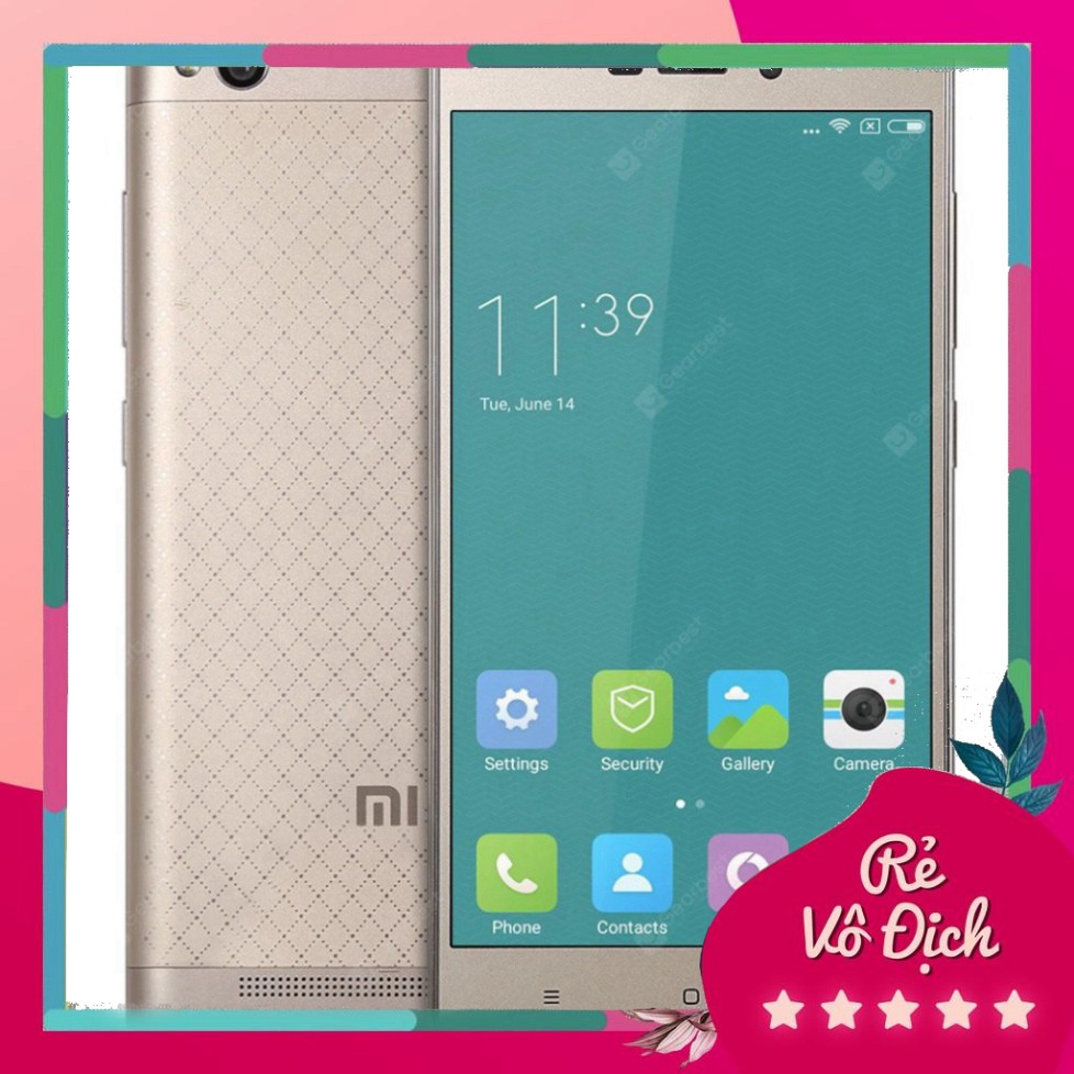 RẺ NHÂT THỊ TRUONG Điện Thoại Cảm Ứng Xiaomi Redmi 3 Cấu Hình Mạnh Màn Hình Rộng 5inch Pin 4100mah Ram 2G Bộ Nhớ 16G RẺ 