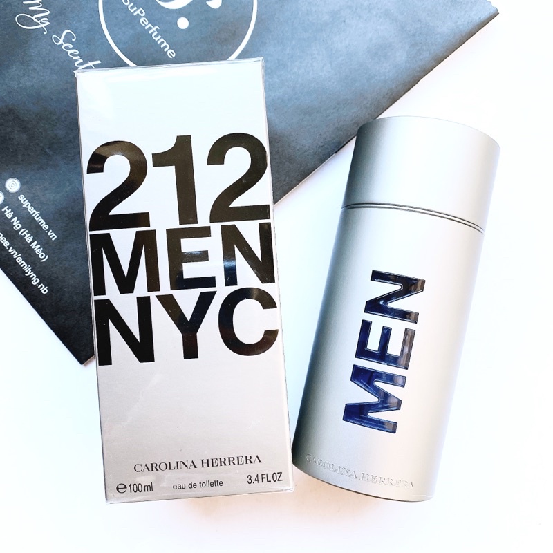 [ Mẫu thử ] Nước hoa trẻ trung, phóng khoáng 212 Men NYC EDT