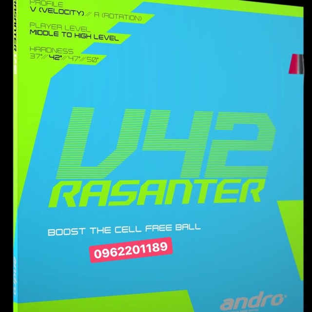 Mặt vợt bóng bàn Andro Rasanter V42