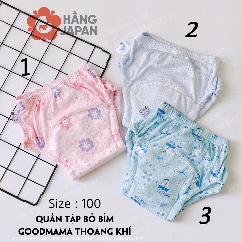 Quần bỏ bỉm siêu thấm hút co giãn đa chiều cho bé thoải mãi vận động chính hãng Goodmama