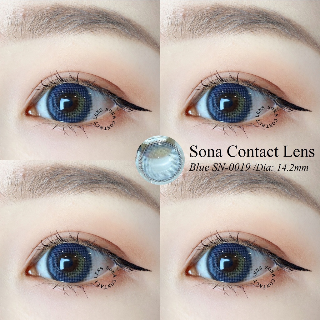 [XẢ HÀNG-1] LENS CẬN LỆCH &lt;kính áp tròng Sona Contact Lens&gt;