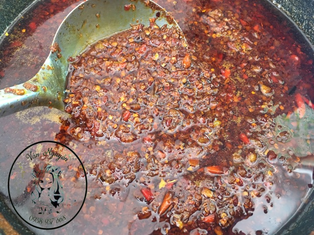 Hủ sa tế 150gr. Sa tế nhà nấu cay ngon độc quyền. Bánh tráng Vân Nguyễn