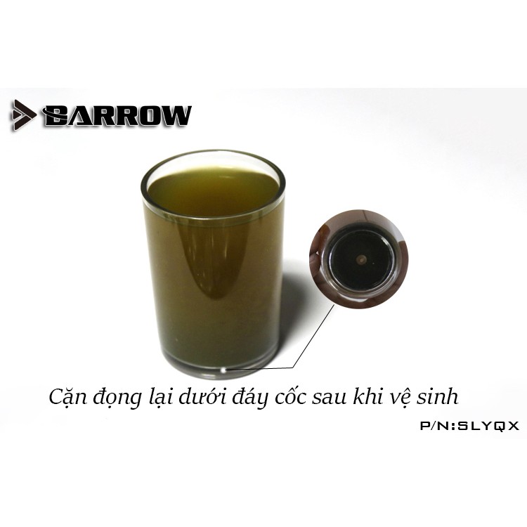 Dung dịch vệ sinh Radiator Barrow 500ml Tản nhiệt nước custom - Hyno Store