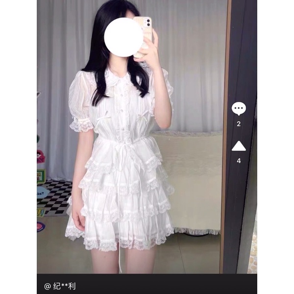 Váy búp bê ngọt ngào ren cao cấp 2022