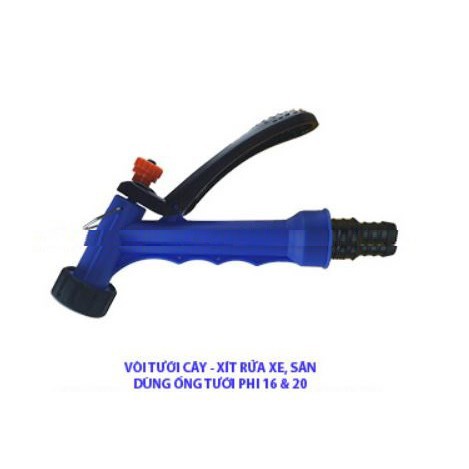 VÒI TƯỚI CÂY tay bóp 1 chức năng - XỊT RỬA XE DÙNG DÂY TƯỚI 16 - 20 (902R)