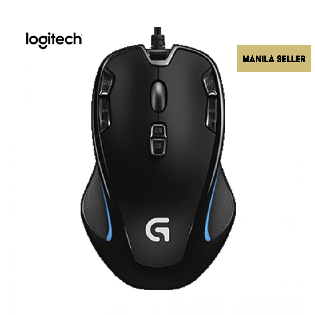 Logitech G300s Optical Gaming Mouse - Authentic wired racing game mechanical mouse eating chicken desktop macro