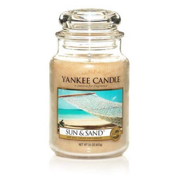 Hũ nến thơm Sun &amp; Sand Yankee Candle YAN1360 (Size L 623g)