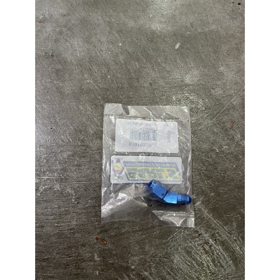 Đầu Earl's 45 độ 1 Ren nối dây dầu nhập khẩu Thailand
