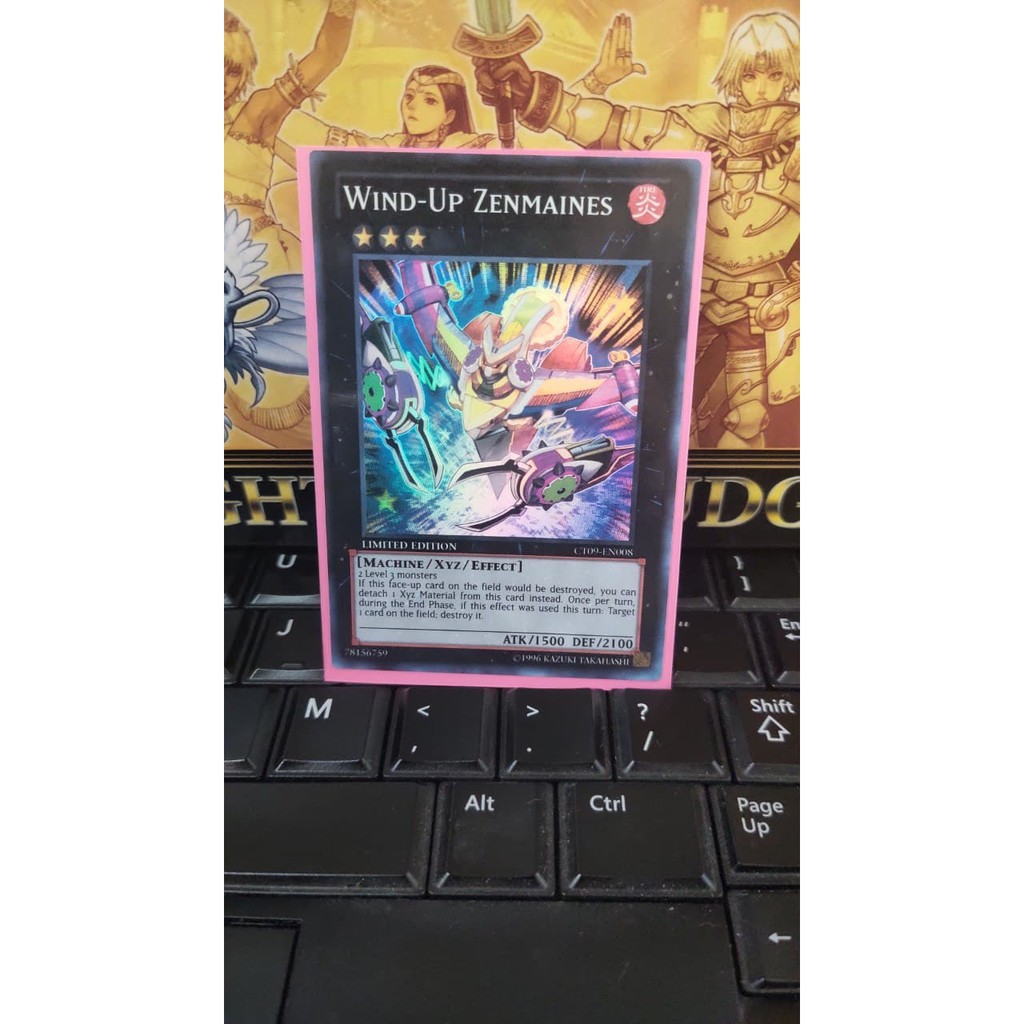 Wind-Up Zenmaines CT09-EN008 SUPER RARE YUGIOH