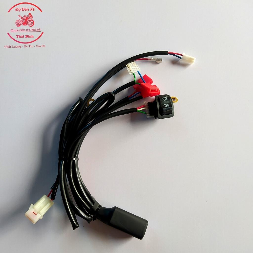 Mạch passing sh winner v1 passing đèn zin cả khi tắt đèn tặng giắc cắm đèn cầu chì dự phòng lắp đặt như zin