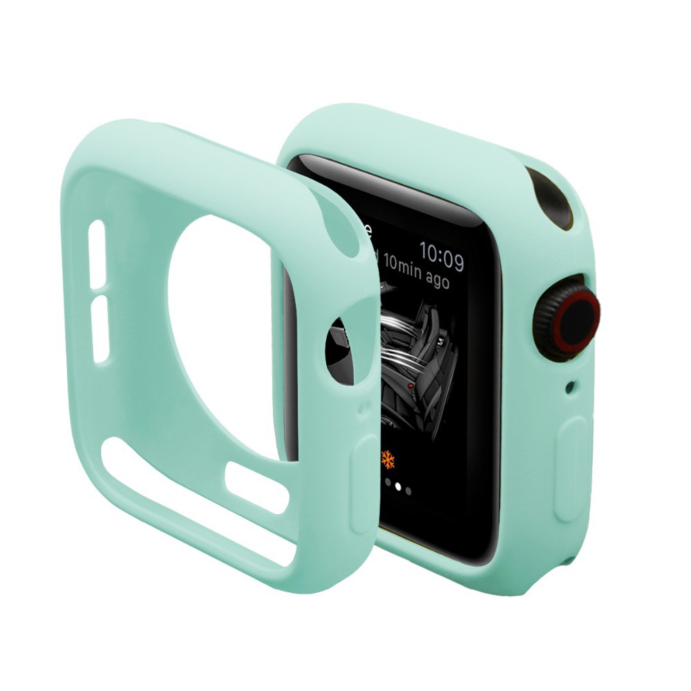 【Apple Watch Case】Mua 1 tặng 1! Ốp lưng TPU mềm cho Apple Watch Series 6/se/5/4/3/2/1 38mm 42mm 40mm 44mm Vỏ bảo vệ đồng hồ màu kẹo