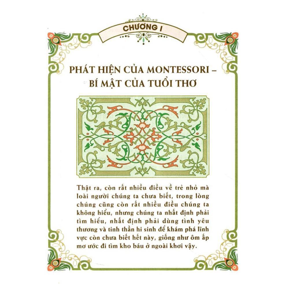 Sách - Cẩm nang nuôi dạy con theo phương pháp Montessori [Minh Long]