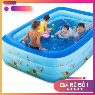 BỂ PHAO BƠM HƠI CAO CẤP CHO BÉ TẮM NGÀY HÈ 1M6- bể phao hơi tắm mát cho bé bền đẹp chất lượng có sỉ