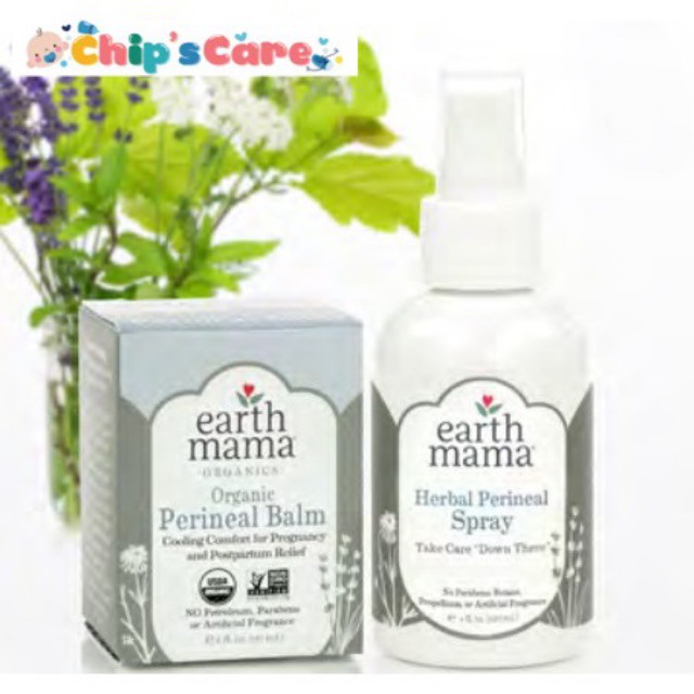 Kem/ xịt giảm đau tầng sinh môn Perineal Earth Mama