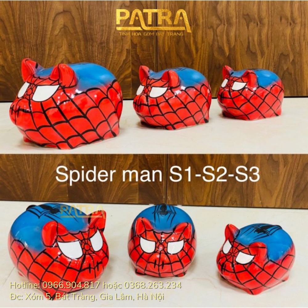 Lợn đất tiết kiệm tiền cho bé, heo đất tiết kiệm chính hãng Bát Tràng, ống heo đựng tiền ngộ nghĩnh độc lạ