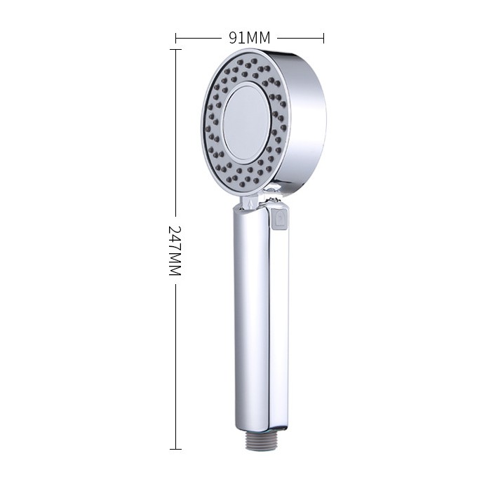 Đầu sen tắm Thông minh 2 chế độ nước + Có khoang chứa Sữa tắm ... (Thiết kế Kiểu mới)