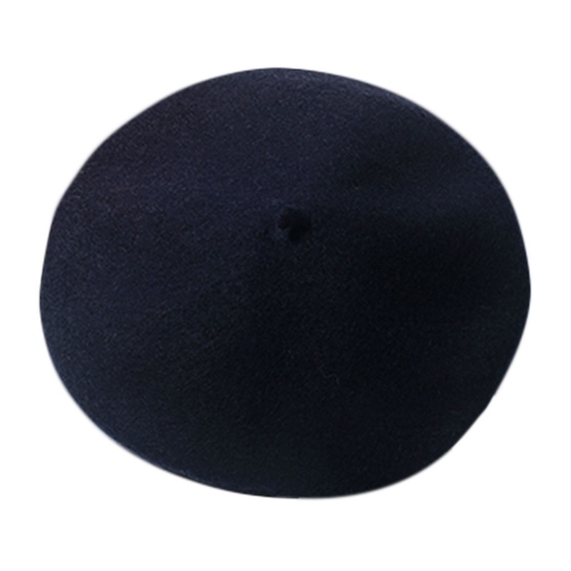 Mũ Beret Phẳng Giữ Ấm Mùa Đông Phong Cách Họa Sĩ Cổ Điển Thanh Lịch Dành Cho Bạn Nữ