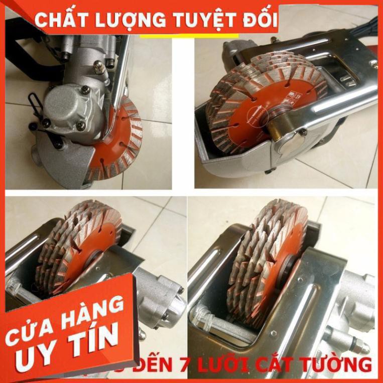 Máy cắt tạo rãnh tường CAO WANG 5 đến 7 lưỡi