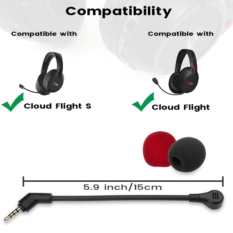 Tai Nghe zzz Hifi Kèm Mic Chuyên Dụng Cho Chơi Game HyperX Cloud Flight S