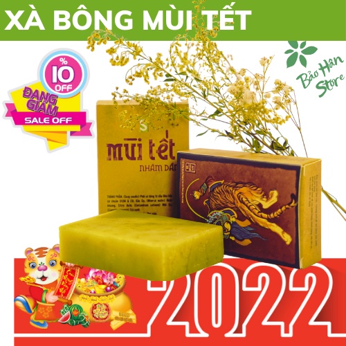 Xà Bông Mùi Tết - Mùi Già Sinh Dược Quà Tết Độc Đáo Hương Thơm Tất Niên An Toàn Lành Da Nguồn Gốc Từ Thiên Nhiên