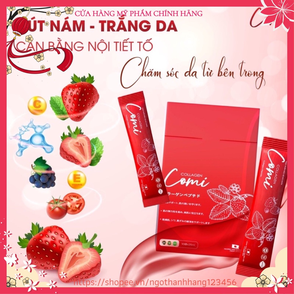 Collagen Comi Hút nám trắng da-Giá ưu đãi