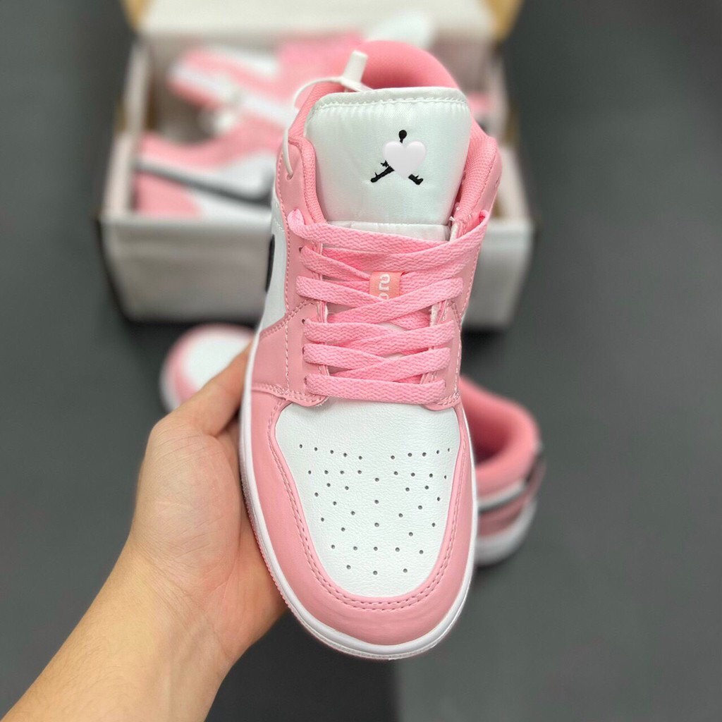 Giày Hồng Thấp Thể Thao Nữ cá tính phong cách hot 2022 full box