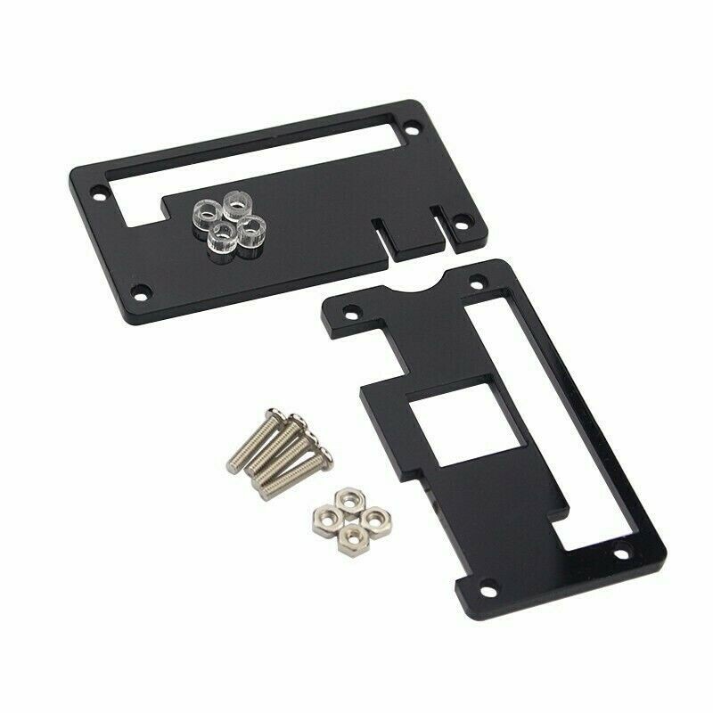 Vỏ Bảo Vệ Bằng Acrylic Màu Đen Kèm Tản Nhiệt Cho Raspberry Pi Zero