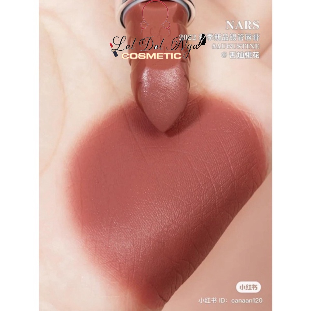 Son Nars Unwrapped Limited Edition Audacious Lipstick - Màu Augustine Hồng Nude Trầm