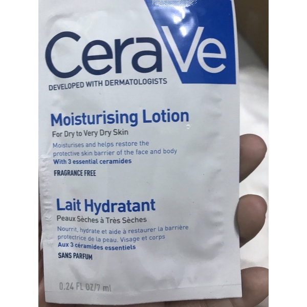 (CÓ SẴN) Kem dưỡng ẩm Cerave Baume Hydratant dành cho Da khô đến Rất Khô (Bill Pháp)