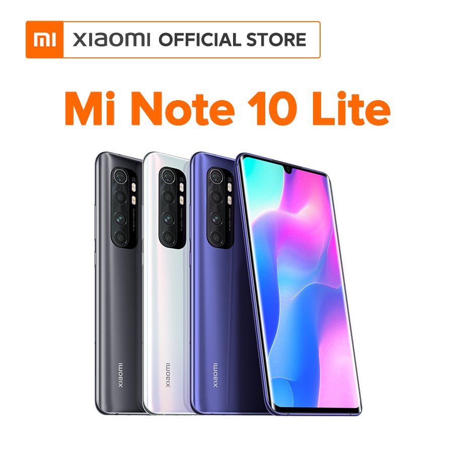 [Nhập ELMI816 giảm 100k] Điện thoại Xiaomi Xiaomi Mi Note 10 Lite - Hàng Chính Hãng - Bảo Hành 18 Tháng