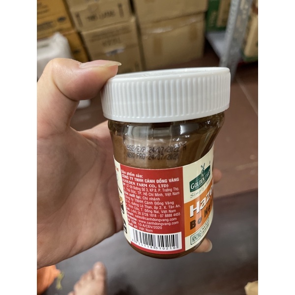 Bơ Hạt phỉ golden farm 170g  - Bơ Hazelnut