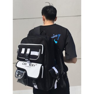 Balo SS1 Cmery Đen Hologram Black