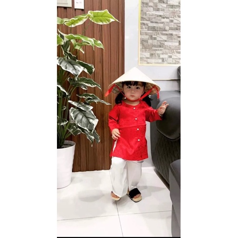 Đồ bà ba cho bé gái thiết kế Xinh Xắn , bộ áo và quần lụa gấm cao cấp mềm mịn, thoáng mát