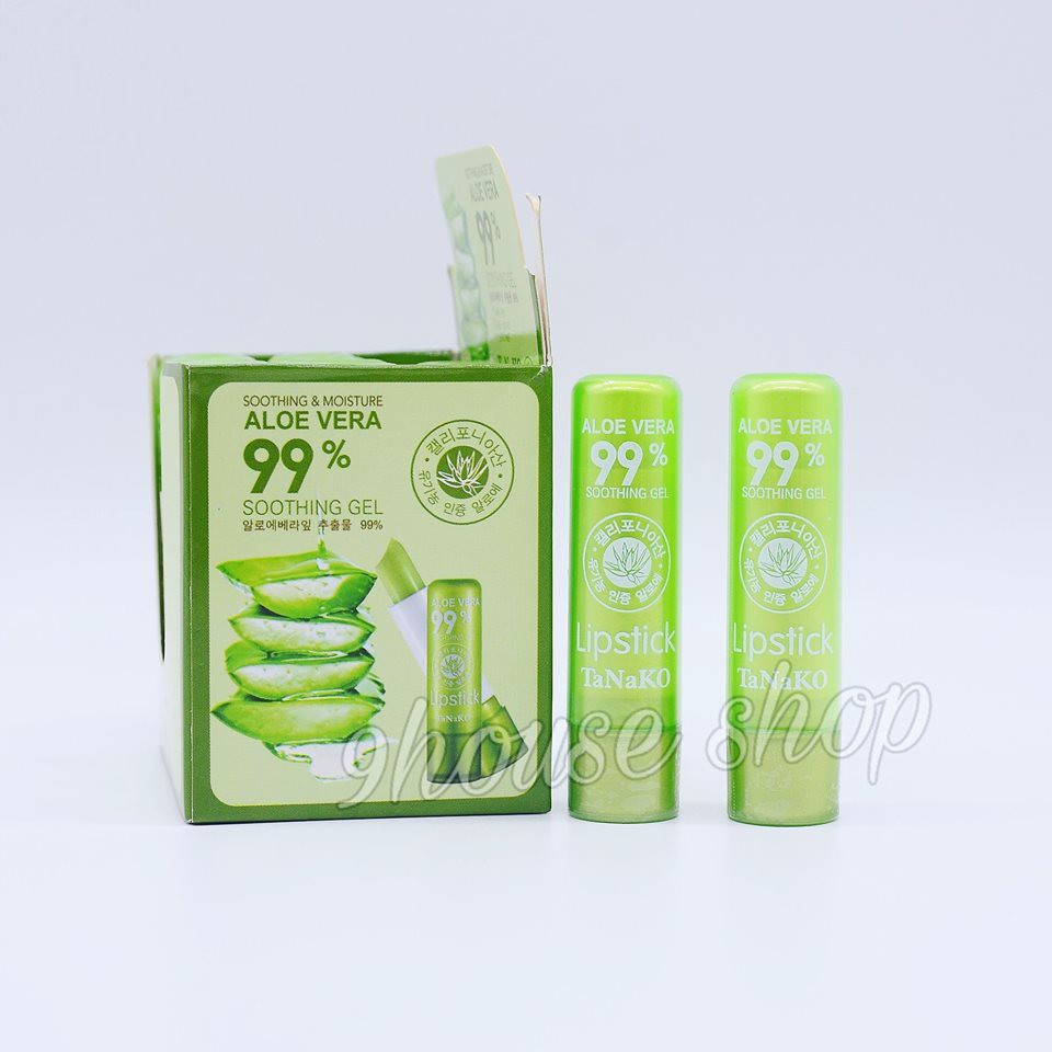 01 Dưỡng Môi Nha Đam TANAKO - LIPSTICK 3,5gram