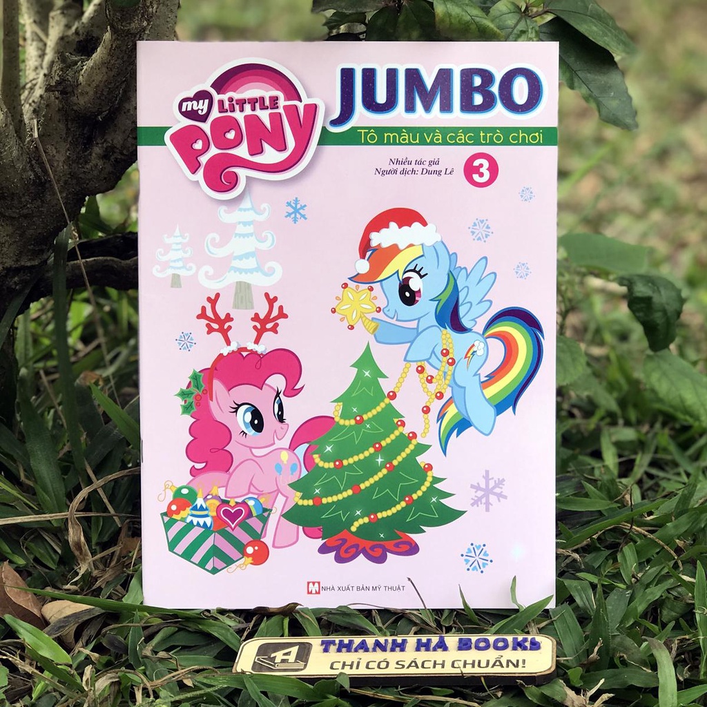 Sách - My Little Pony - Jumbo: Tô Màu Và Các Trò Chơi (Dành cho trẻ từ 2-6 tuổi) - Bộ 3 quyển lẻ tùy chọn