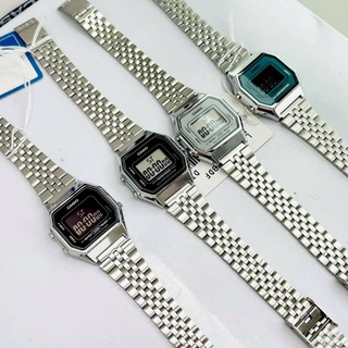 Đồng hồ nữ dây kim loại chính hãng cao cấp giá rẻ Casio LA680WA-1B