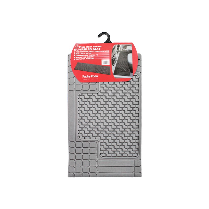 [Mã INCU300 giảm 10% đơn 499K] Bộ Thảm Lót Sàn Ô Tô PACKY PODA 9501-9507 Màu Xám 4 Chỗ - Nhập Khẩu Chính Hãng