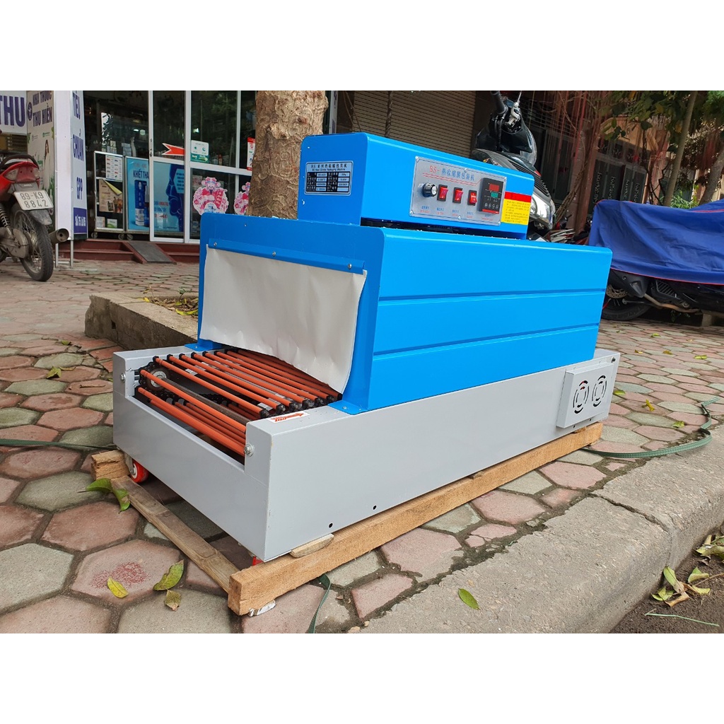 MÁY CO MÀNG PVC, POF, PE