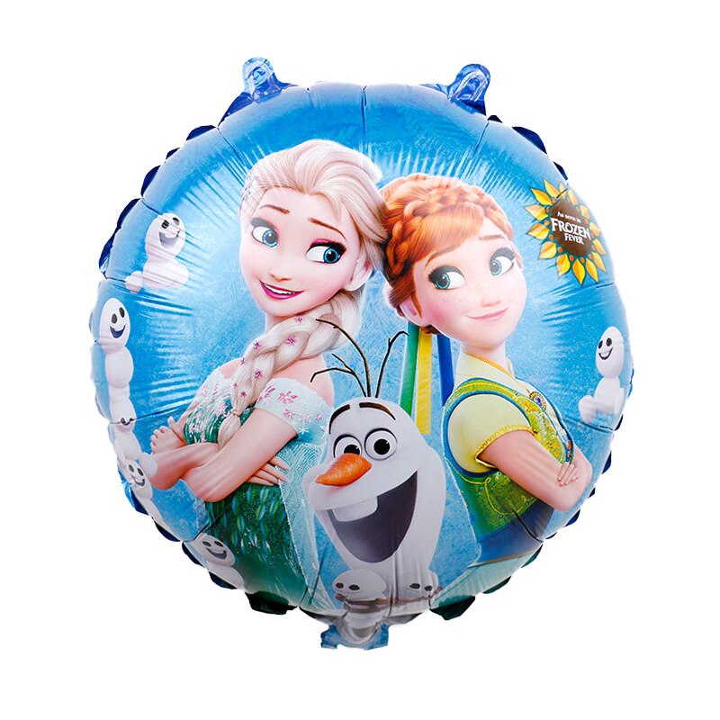 Bong Bóng Trang Trí Hình Nhân Vật Hoạt Hình Trong frozen, Kích Thước 18 Inch