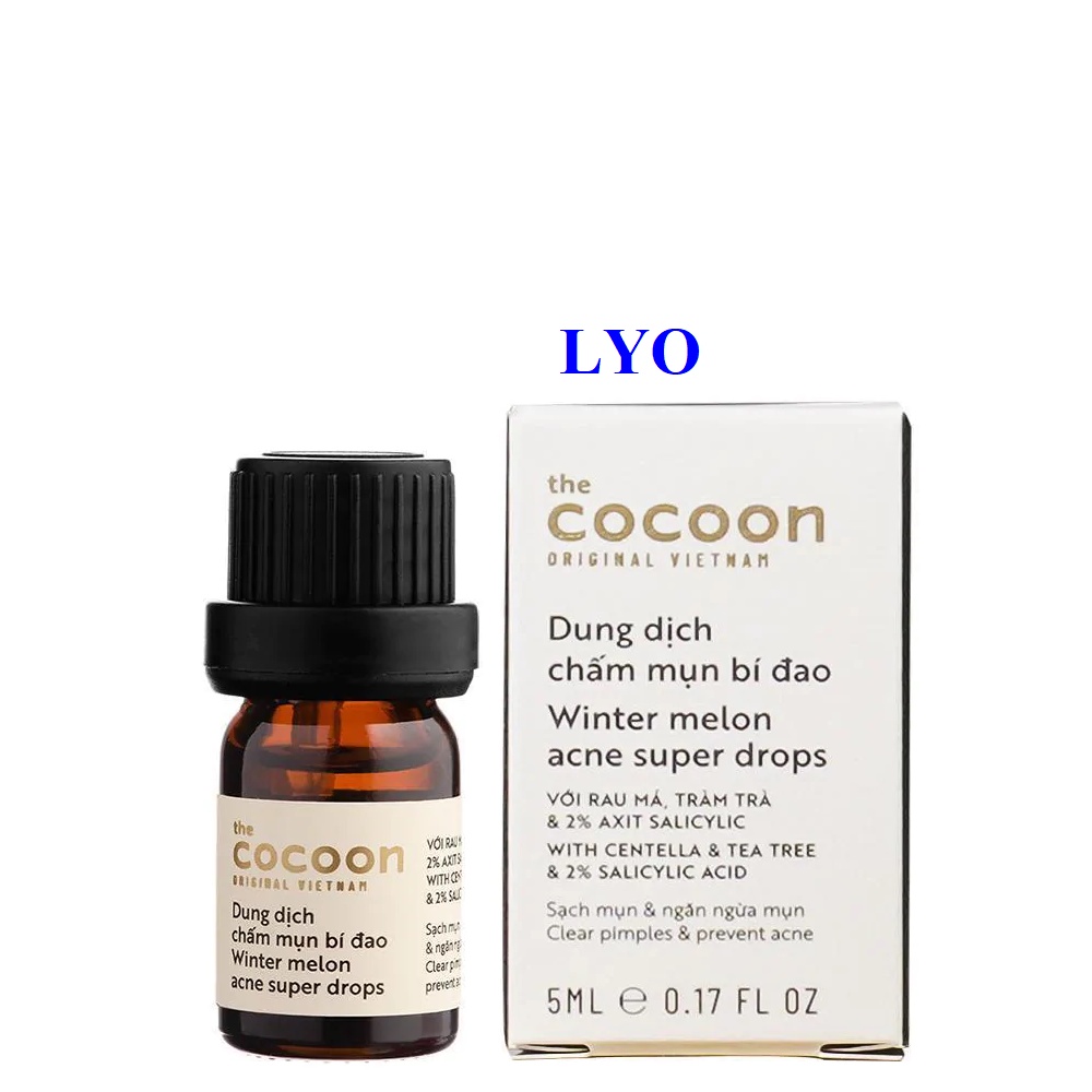 Dung dịch chấm mụn bí đao Cocoon 5ml.