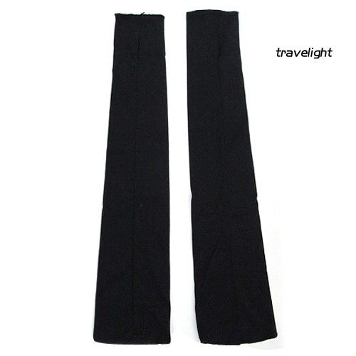 Găng Tay Cotton Dài Hở Ngón Giữ Ấm Chống Nắng